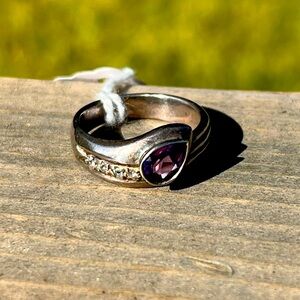 Sterling Silver & Amethystst Ring